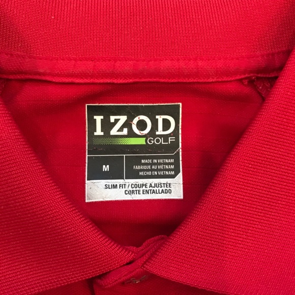 IZOD Slim Fit Golf Performance Polo Shirt (set of 3) - Picture 9 of 10